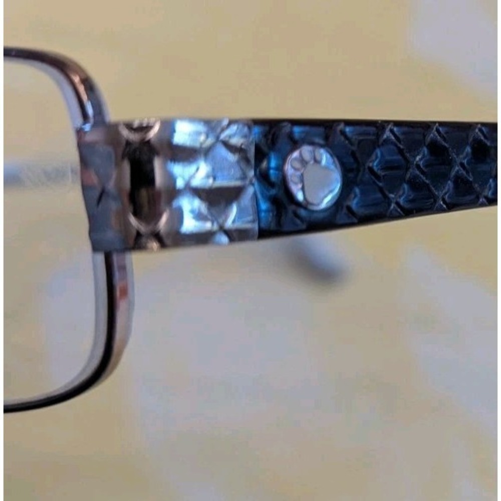 Paws Eyeglasses Frame PAWS-607 Women's Metal Square Full Rim 52-18-135 - Picture 3 of 8